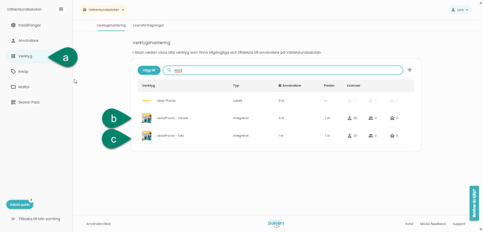 Lexia - lärar och elevlicenser