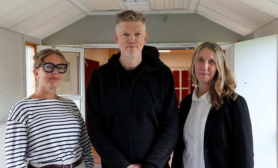 Frida Selvander, Andrew Galbraith, Therese Haglind