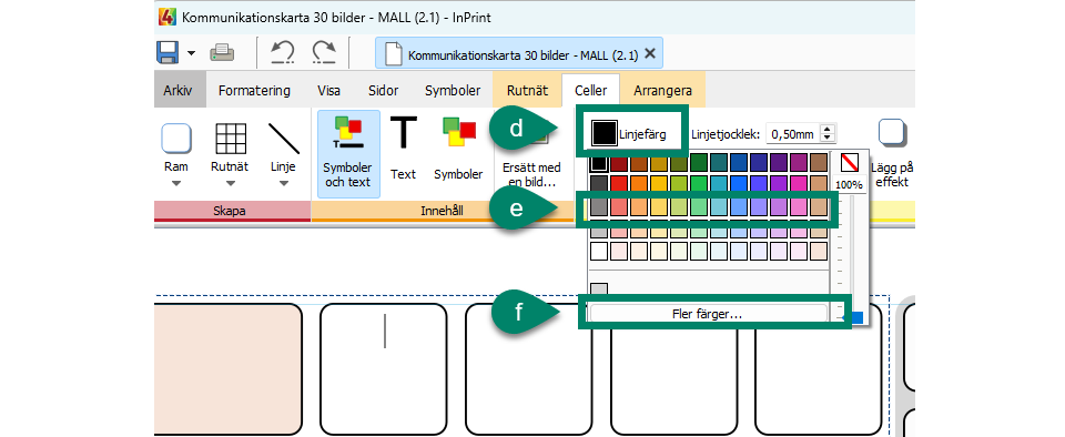 Välj färg