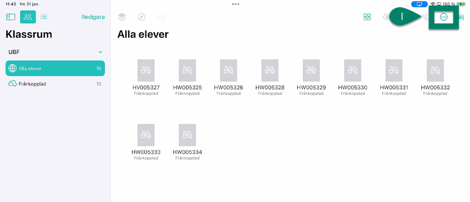 Hantera elever